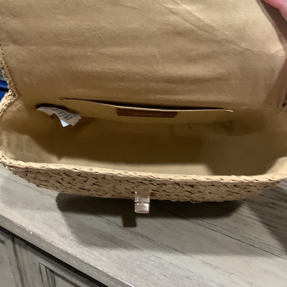 Small Eddie hand woven top handle bag by J Crew. - Picture 14 of 15